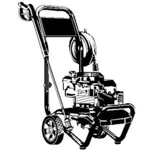BRIGGS AND STRATTON Pressure Washer 020219 - Model Identification Image